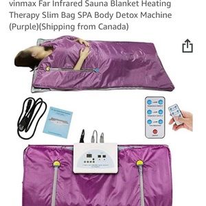 Infared Sauna blanket.  Nearly new!  As sold on Amazon.